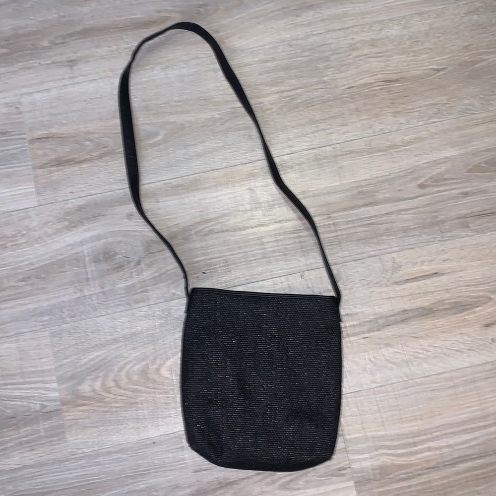 Charter Club Classics black crossbody handbag